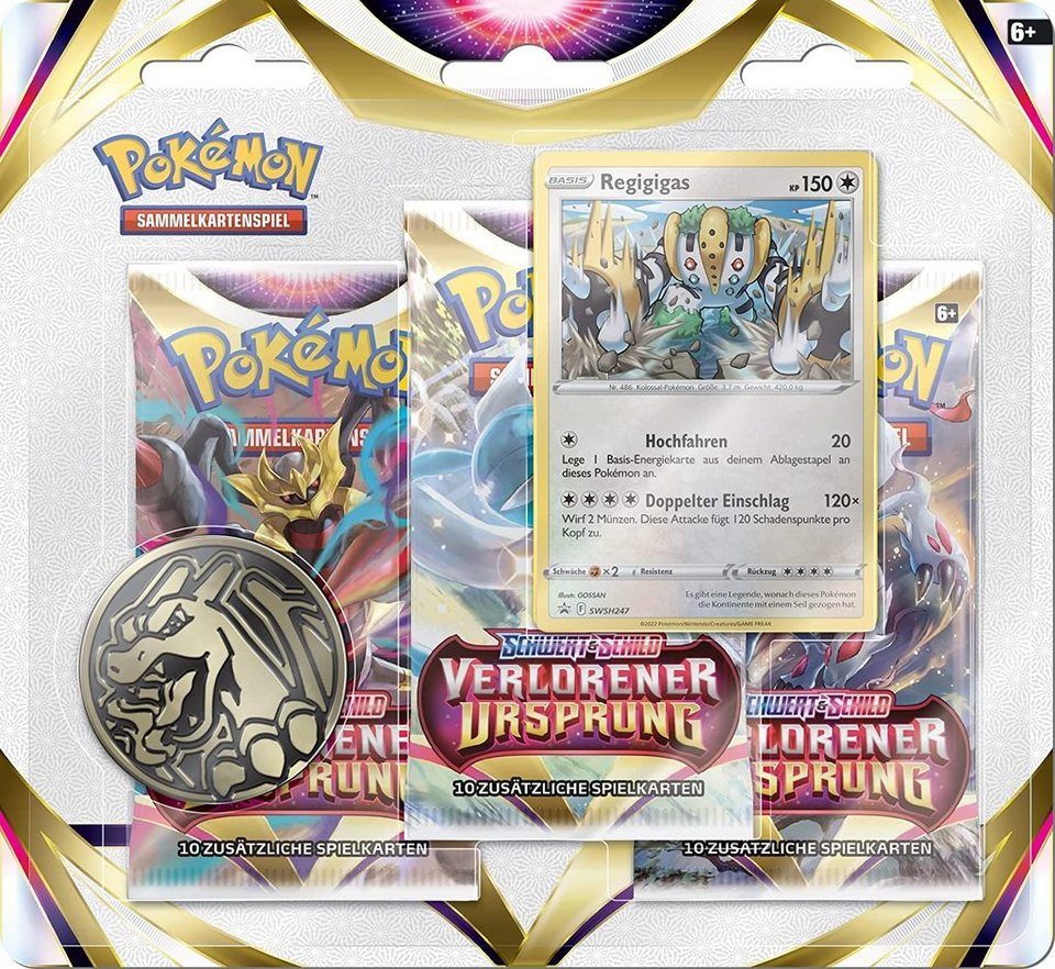 Regigigas 3-Pack Blister from Supreme Victors Pokémon card set